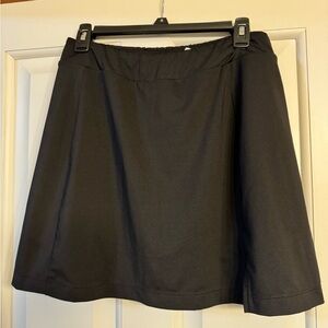 Lady Hagen black stretch golf (or tennis) skirt/skort Size Medium